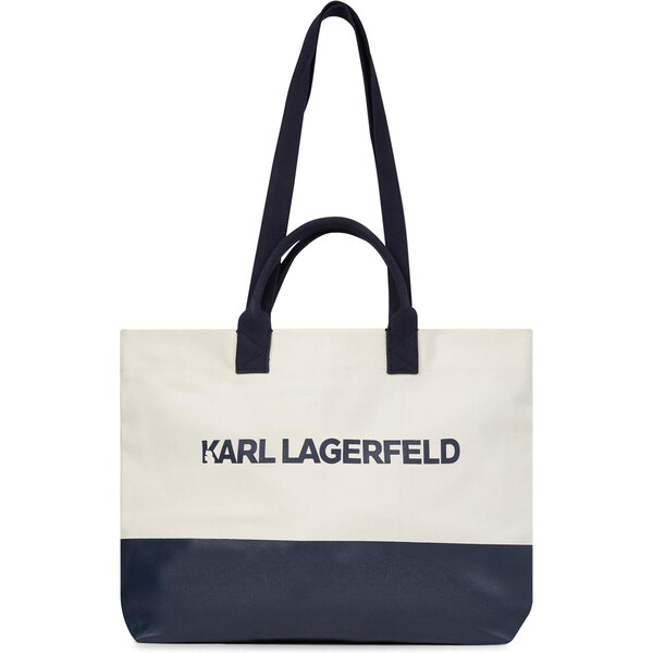 Karl Lagerfeld Shopper béžová / námornícka modrá 66461867
