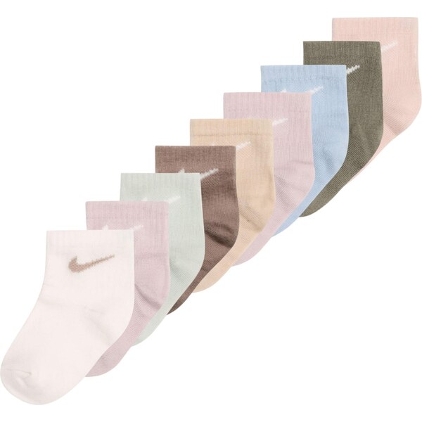 Nike Sportswear Ponožky béžová / svetlomodrá / hnedá / kaki / 66462446