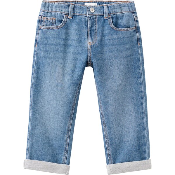 MANGO KIDS Džínsy SANTIB modrá denim 66462527