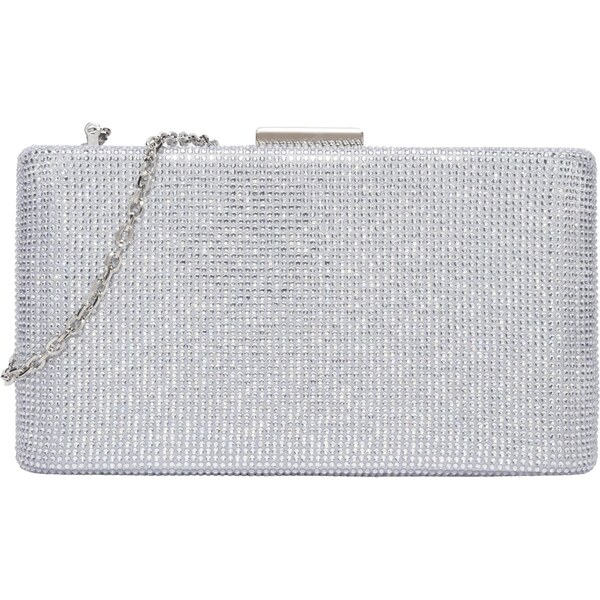 mascara Listová kabelka strieborná 66462523
