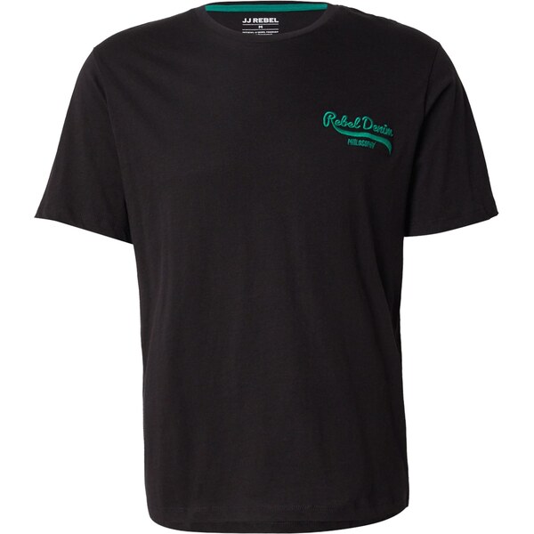 JJ Rebel Tričko JREBKIM smaragdová / čierna 66462577
