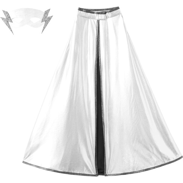 MANGO KIDS Set Cape Hero strieborná 66462548