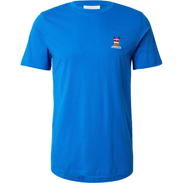 Lindbergh Tričko Christmas modrá / hnedá / červená / biela 66462772