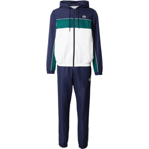 Sergio Tacchini Joggingová súprava Quarzo tmavomodrá / tmavozelená / 66462904