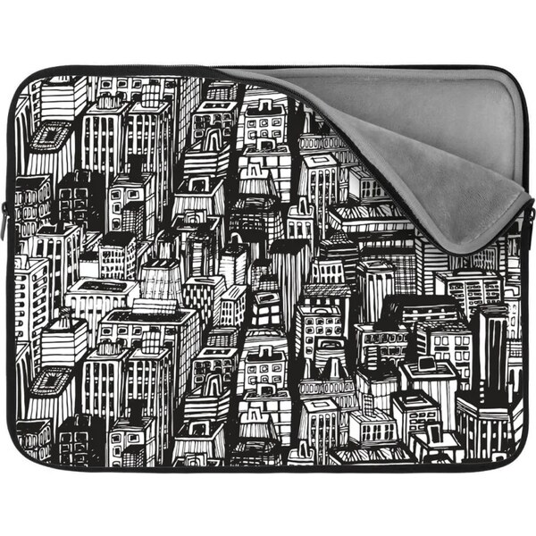 Sablio Obal na notebook Kreslené mrakodrapy 65426860