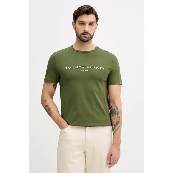 Bavlnené tričko Tommy Hilfiger 66363437