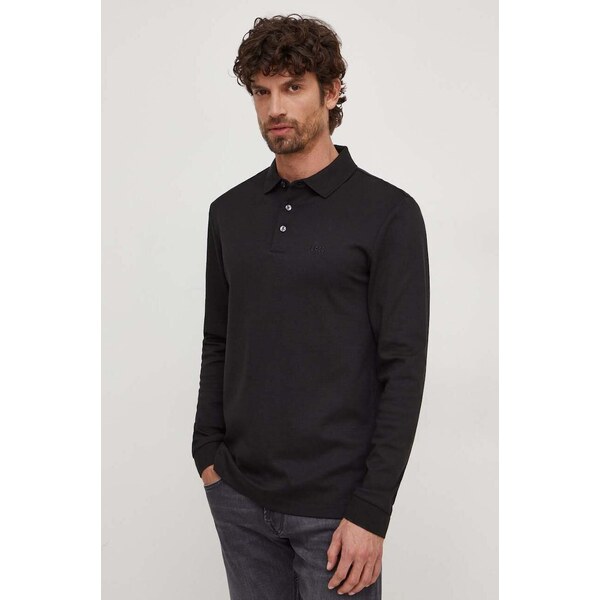 Bavlnené tričko s dlhým rukávom BOSS Pado 30 47609864