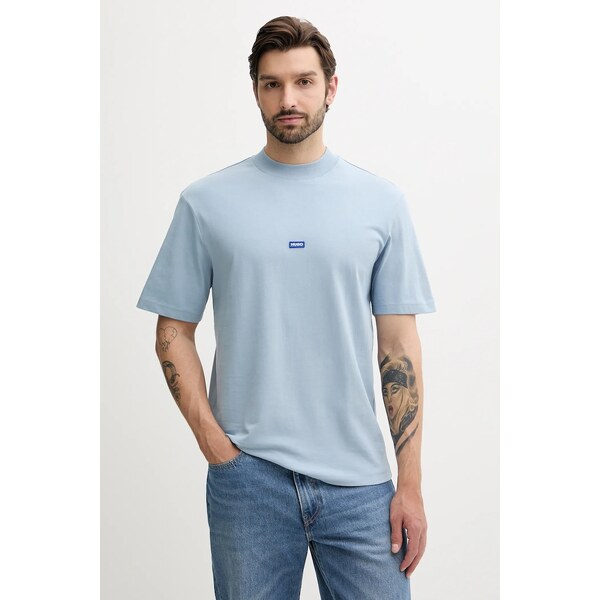 Bavlnené tričko Hugo Blue Nieros 64047380