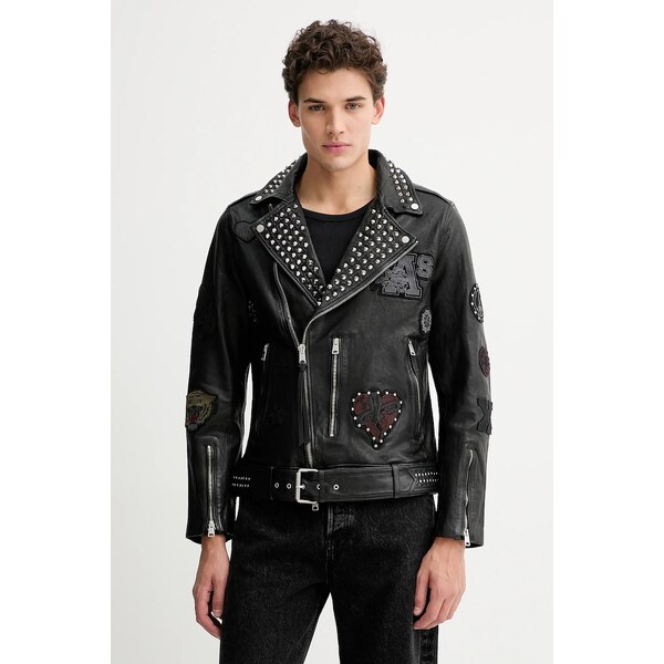 Kožená bunda AllSaints COLE 66303290