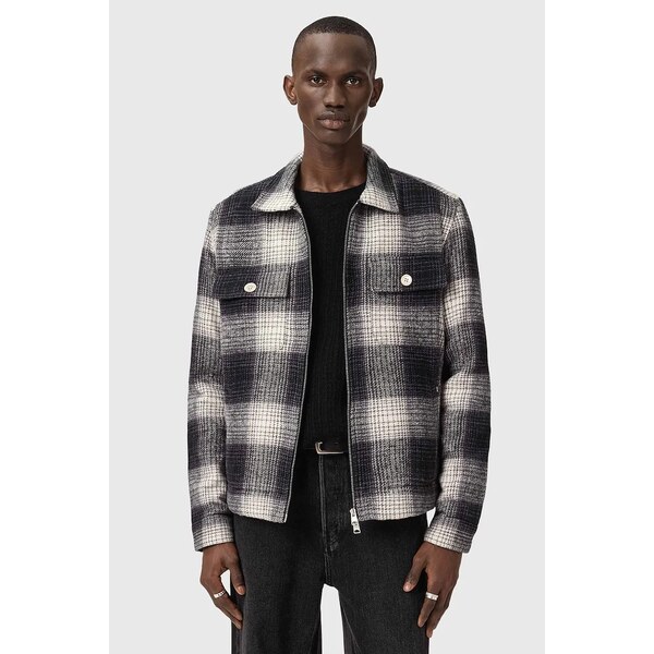 Bavlnená košeľová bunda AllSaints 66321258