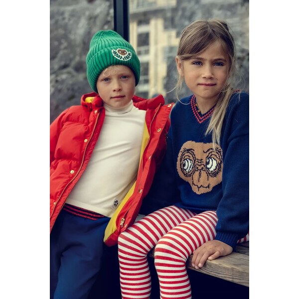 Detský bavlnený sveter Mini Rodini E.T. 66439053