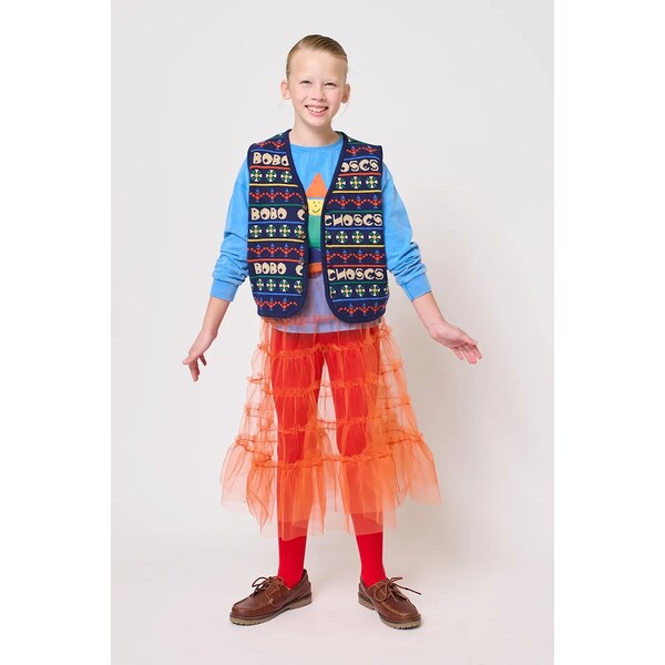 Detská vesta s prímesou vlny Bobo Choses Toys 66337188