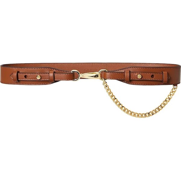 Kožený opasok Lauren Ralph Lauren 66439076