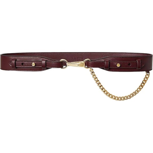 Kožený opasok Lauren Ralph Lauren 66439077