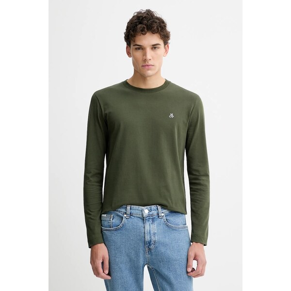 Bavlnené tričko s dlhým rukávom Marc OPolo 66303382