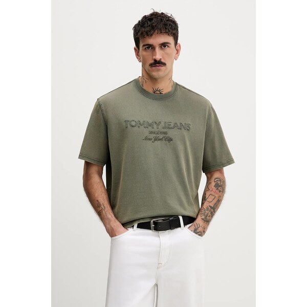 Bavlnené tričko Tommy Jeans 66437023