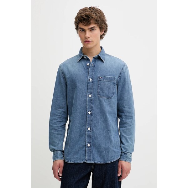 Rifľová košeľa Tommy Jeans 66323196