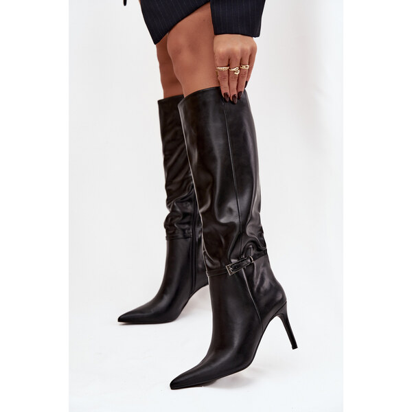 Boto Dámske čižmy na podpätku Lisanne 66470629