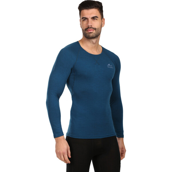 Pánske termo tričko HUSKY MERTEE merino modré (HT0-0978) 66382748