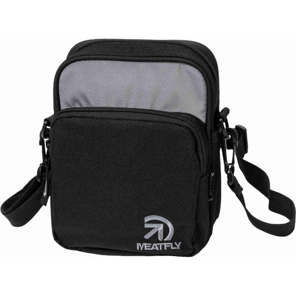 Meatfly pánská kabelka Hardy Black / Grey 66469897