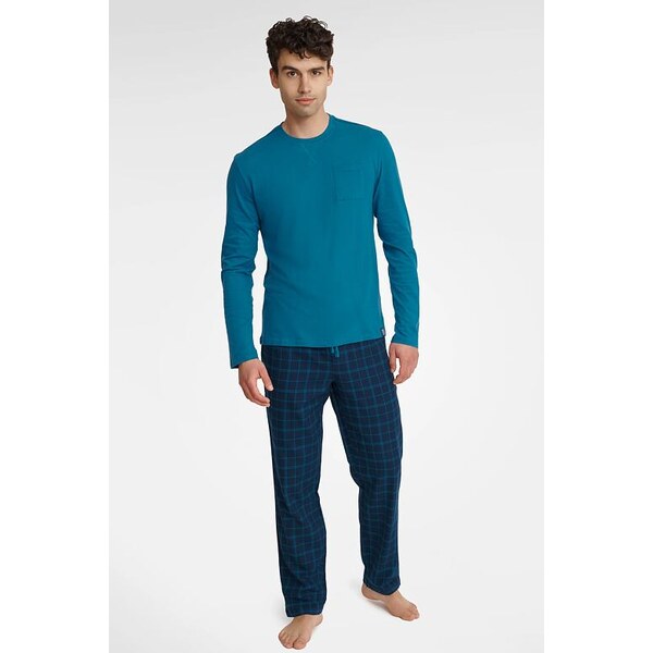 Henderson Pánske pyžamo Unusual modré 57956827