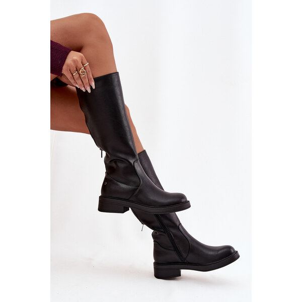 Kožené dámske čižmy Maciejka 66471427