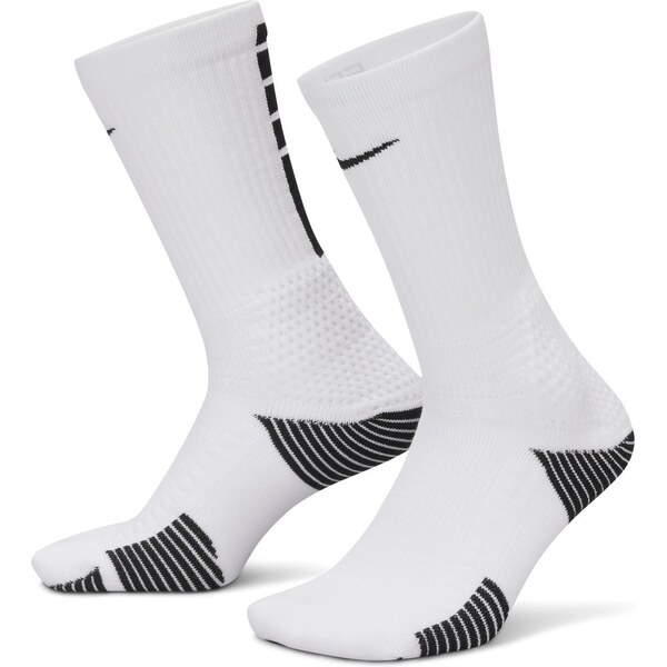 Nike Elite 2.0 Cushioned Crew Socks White - Unisex - Ponožky Nike - 66471169
