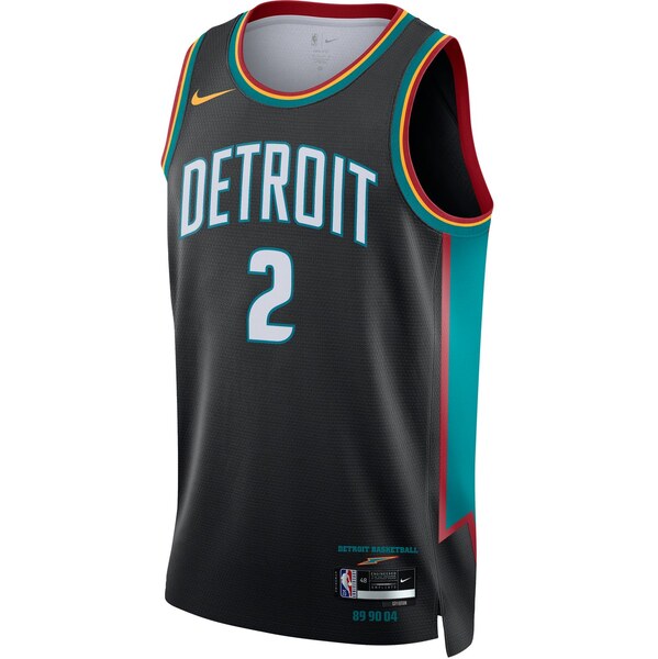 Nike NBA Cade Cunningham Detroit Pistons City Edition Swingman Jersey 66471175