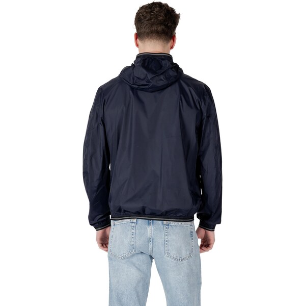 Blauer pánska bunda s kapucňou 66471663