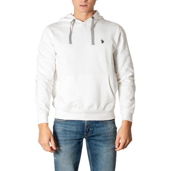 US Polo Assn Biela mikina s kapucňou U.S. Polo Assn. 66472008