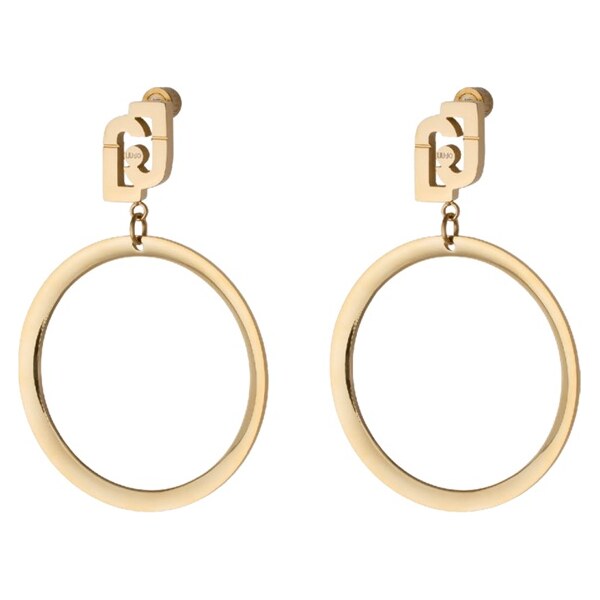 Liu Jo Dlhé pozlátené náušnice z ocele LJ3059 66596111