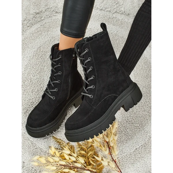 Dámske workery Resti Velisse z eko-semišu 66472907