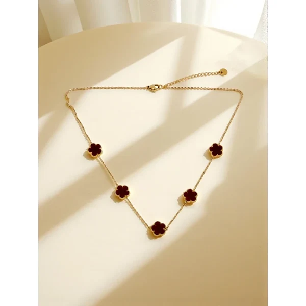 Resti Náhrdelník Aurelia Clavis s perleťou 66473003