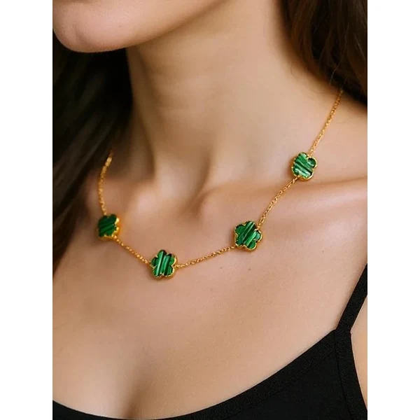 Resti Náhrdelník Aurelia Clavis s perleťou 66473006