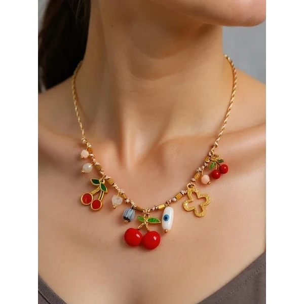 Náhrdelník Resti Atena Charm Cherry 66473019