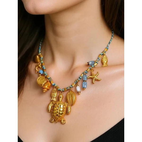 Náhrdelník Resti Athena Charm Sea 66473039