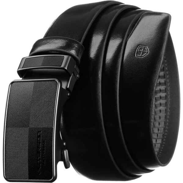 Peterson Značkový pánsky automatický opasok s šachovnicovým dekorom 66473588