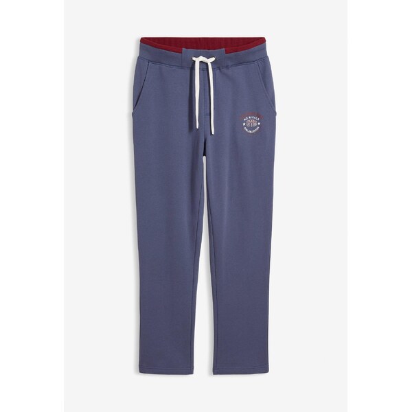 bonprix Joggingové nohavice so športovými detailmi, farba modrá 44731594