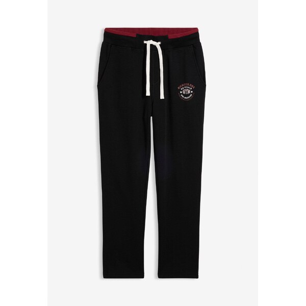bonprix Joggingové nohavice so športovými detailmi, farba čierna 47951141