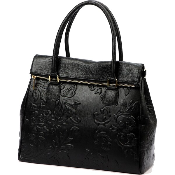 Dámska kožená kabelka Luka z pravej kože – priestranný model na 66475300