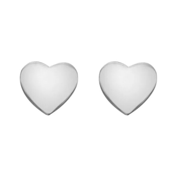 Hot Diamonds Strieborné srdiečkové náušnice Silver Whisper SWE001 66596102