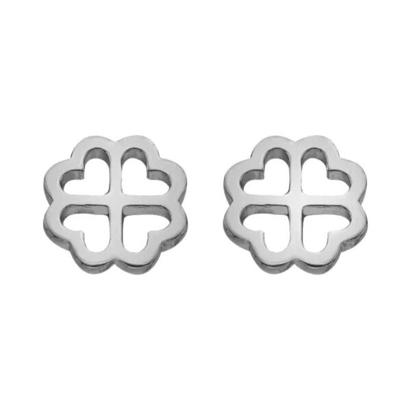 Hot Diamonds Strieborné náušnice Štvorlístok Silver Whisper SWE010 66595895