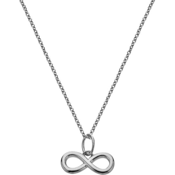 Hot Diamonds Strieborný náhrdelník Nekonečno Silver Whisper SWP007 66596249