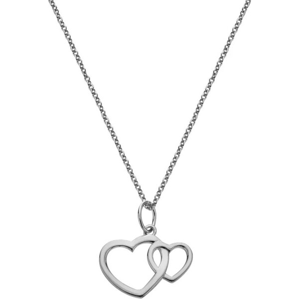Hot Diamonds Strieborný náhrdelník Srdce Silver Whisper SWP006 66596205