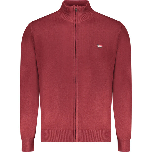 NORWAY 1963 MENS RED CARDIGAN 66510031