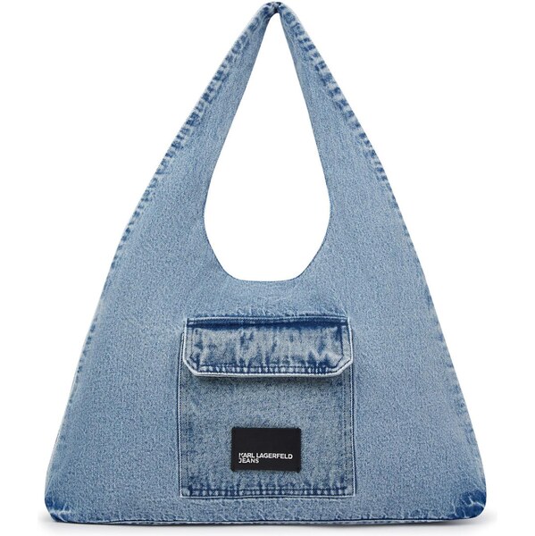 KARL LAGERFELD JEANS Shopper modrá denim 66480498