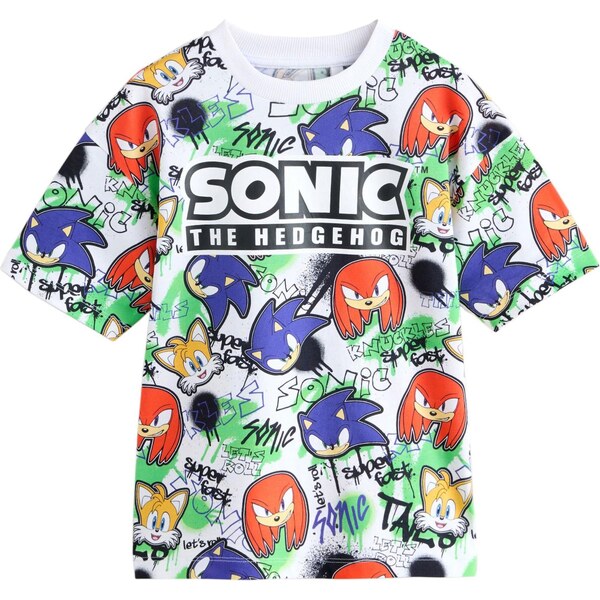 Next Tričko modrá / červená / čierna / prírodná biela 66480540