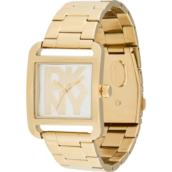 DKNY Analógové hodinky City Maxi zlatá 66480642