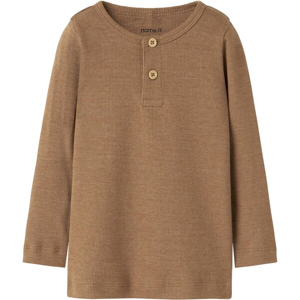 NAME IT Tričko NMMKAB hnedá 66480713