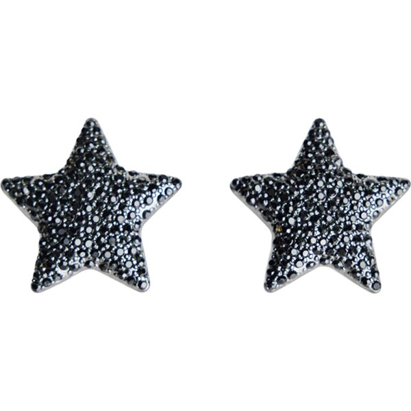 Bershka Náušnice čierna 66480727